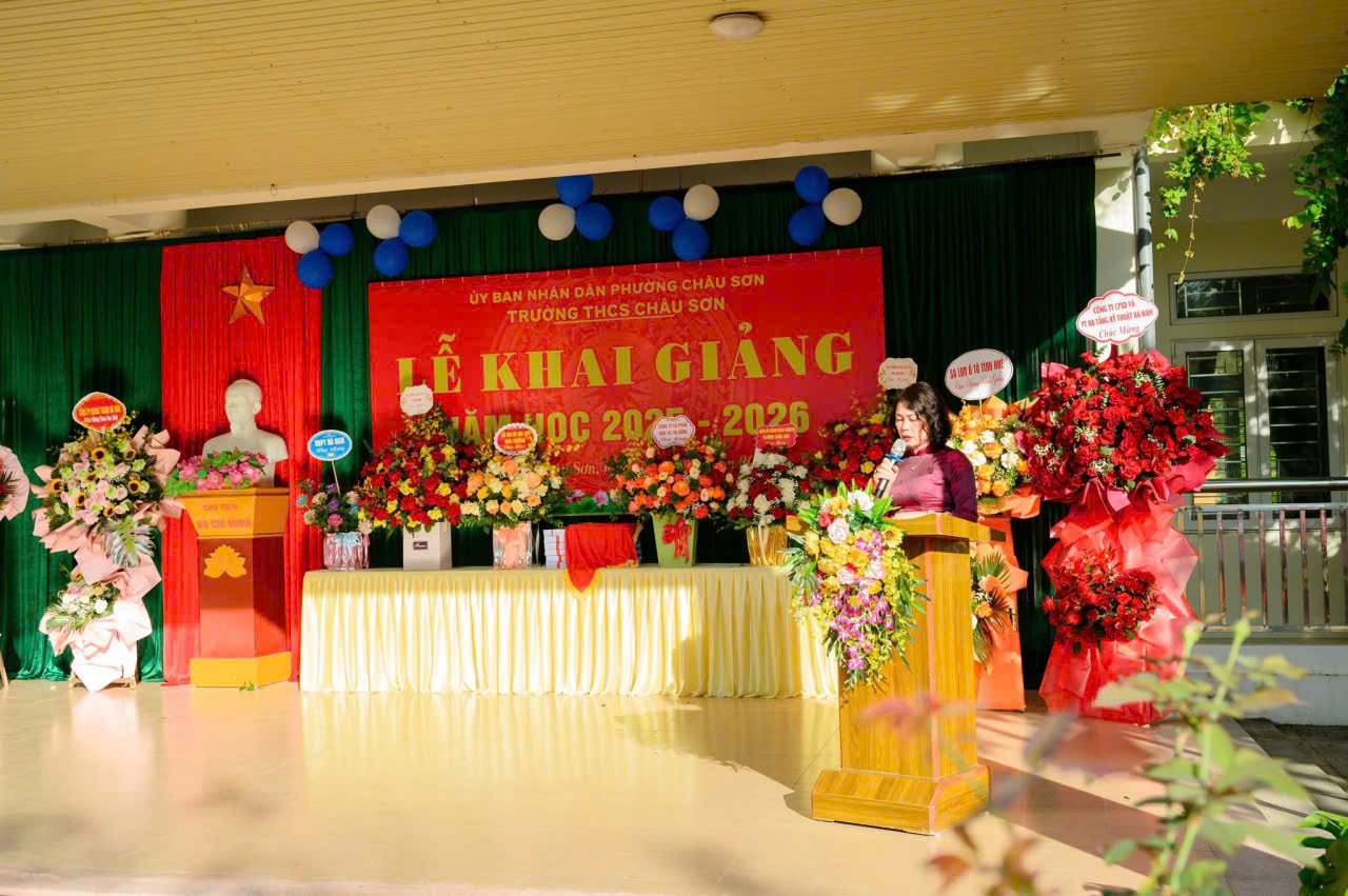 LỄ KHAI GIẢNG NĂM HỌC 2025 - 2026