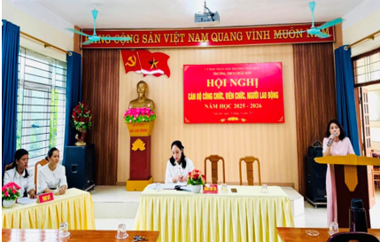 Hội nghị Cán bộ, Công chức, Viên chức và Người lao động năm học 2025–2026